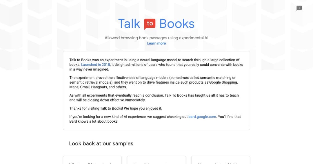 Talk to Books cover Talk to Books cover