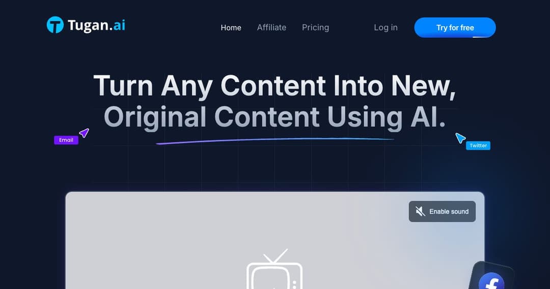Tugan.ai cover Tugan.ai cover