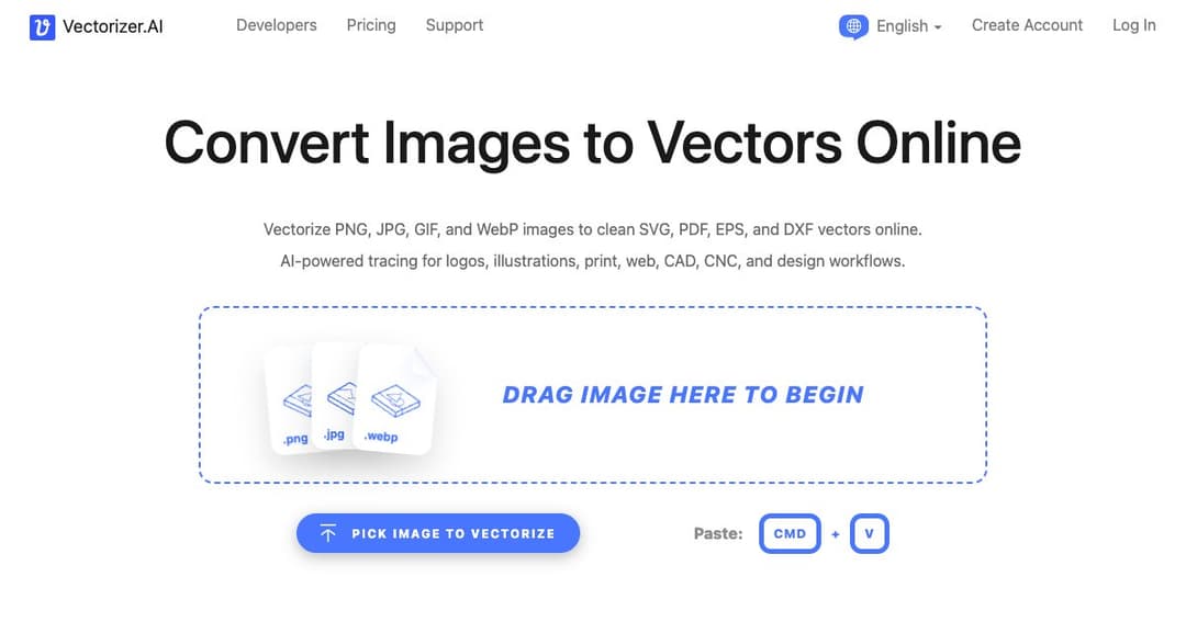 Vectorizer.AI cover Vectorizer.AI cover