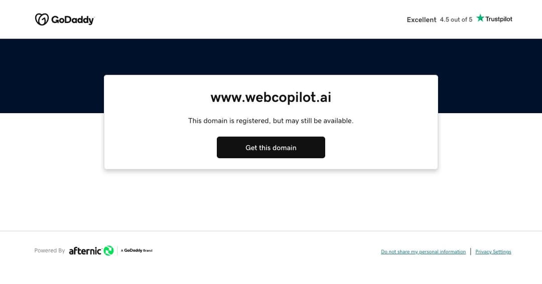 WebCopilot cover WebCopilot cover