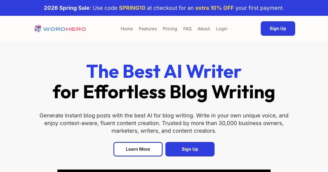 WordHero cover WordHero cover