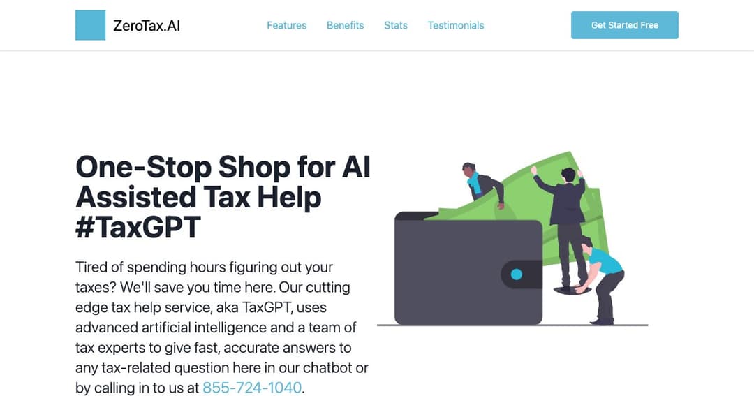 ZeroTax AI cover ZeroTax AI cover