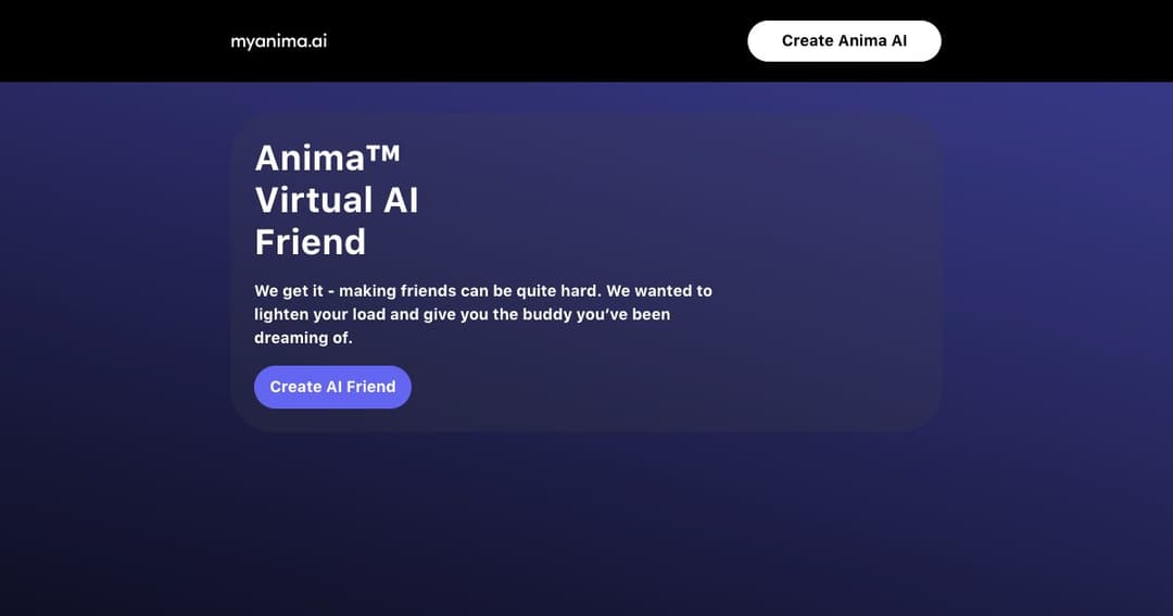 Anima AI cover Anima AI cover