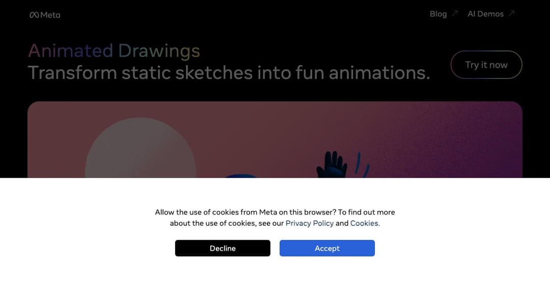 Animated Drawings cover Animated Drawings cover