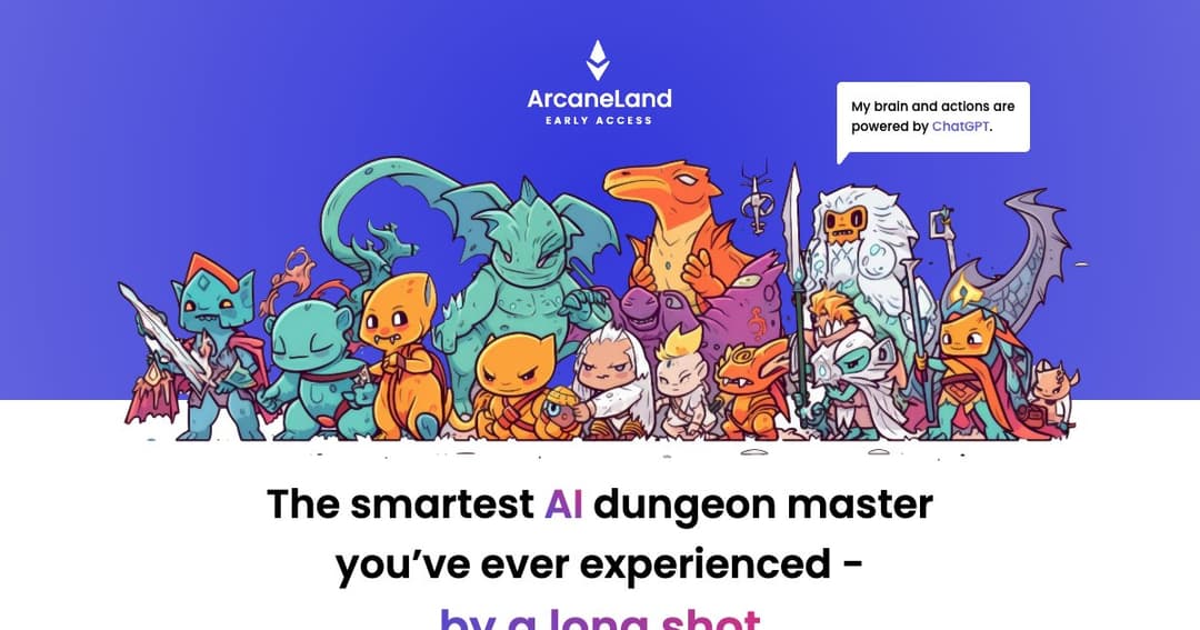 ArcaneLand cover ArcaneLand cover