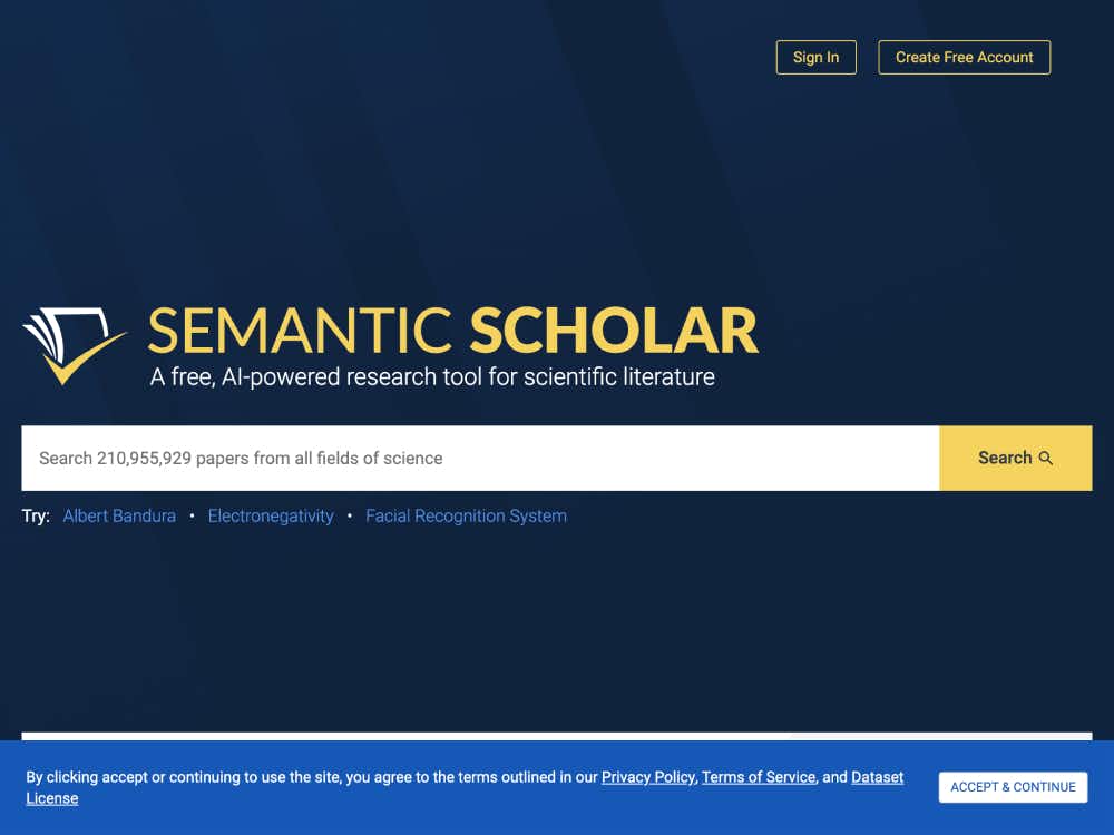 Semantic Scholar cover
