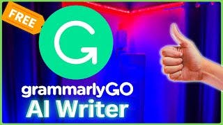 Grammarly's FREE AI Writing Assistant - GrammarlyGO cover