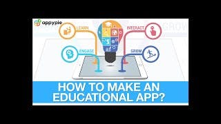 Create an app for your school - Appy Pie Education App Builder cover