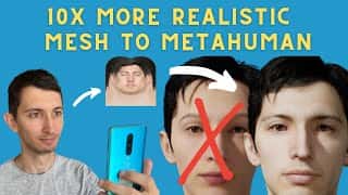 3D scan to Metahuman with in3D app ~ Mesh to Metahuman with texture, using just a smartphone cover 3D scan to Metahuman with in3D app ~ Mesh to Metahuman with texture, using just a smartphone cover