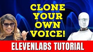 ElevenLabs AI Tutorial - How To Clone Your Own Voice | For Beginners cover