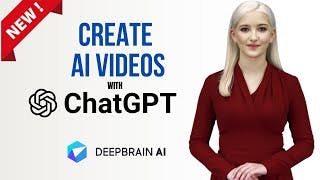 Create AI Videos with ChatGPT | DeepBrain AI Studios 2.0 Announces Brand New Feature cover