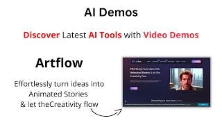 AI Demos | Effortlessly Create Animated Stories with Artflow.ai | Artflow Demo cover