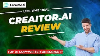 CREAITOR AI - The Best AI Copy Writer? Quick tutorial demo cover
