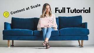 Full Tutorial - Use Content at Scale to Blog cover