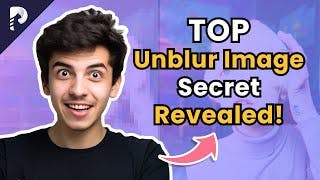 How to Unblur an Image | Top Unblur Secret Revealed! cover