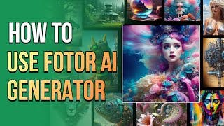 How to use Fotor AI Generator cover