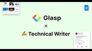 Enhance Technical Writing Workflow with Glasp & Google Docs | Social Web Highlighter cover