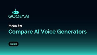 Compare AI Voice Generators - How to use Gooey.AI Workflows cover