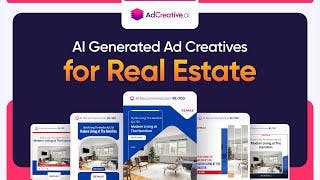 AI-Generated Real Estate Ads for Facebook & Instagram - AdCreative.ai Tutorial 2023 🤖 cover