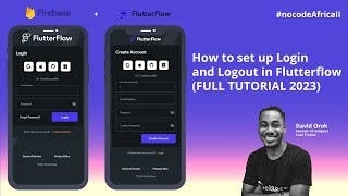 How to set up Login/Sign Up and Logout in FlutterFlow (FULL TUTORIAL 2023) cover