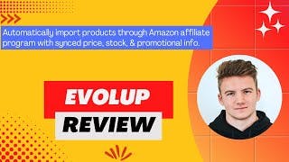 Evolup Review, Demo + Tutorial I Launch and manage affiliate websites easily using AI-powered tools cover