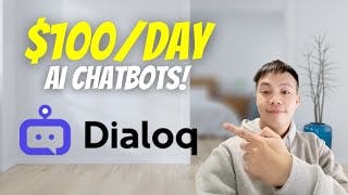 How to Make Money using AI Chatbot Dialoq cover
