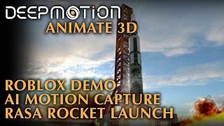 DeepMotion: Roblox AI Motion Capture Demo - Roblox Aeronautics and Space Administration  (RASA) cover
